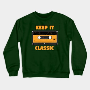 Cassette Tape Music T Shirt Crewneck Sweatshirt